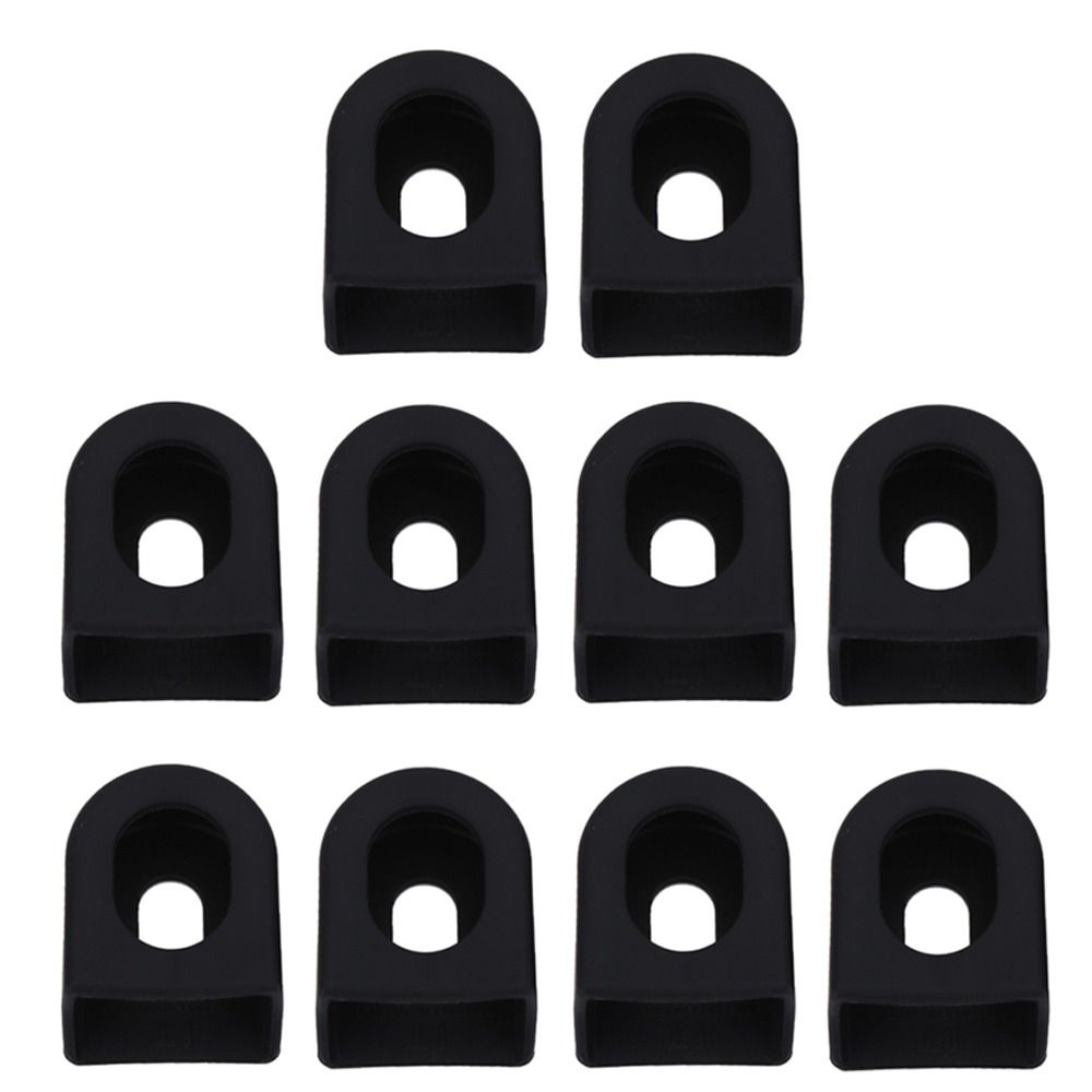 10PCS Soft Cycling Crank Boot Protectors Multicolor Crank Arm Protectors  Bike Accessory