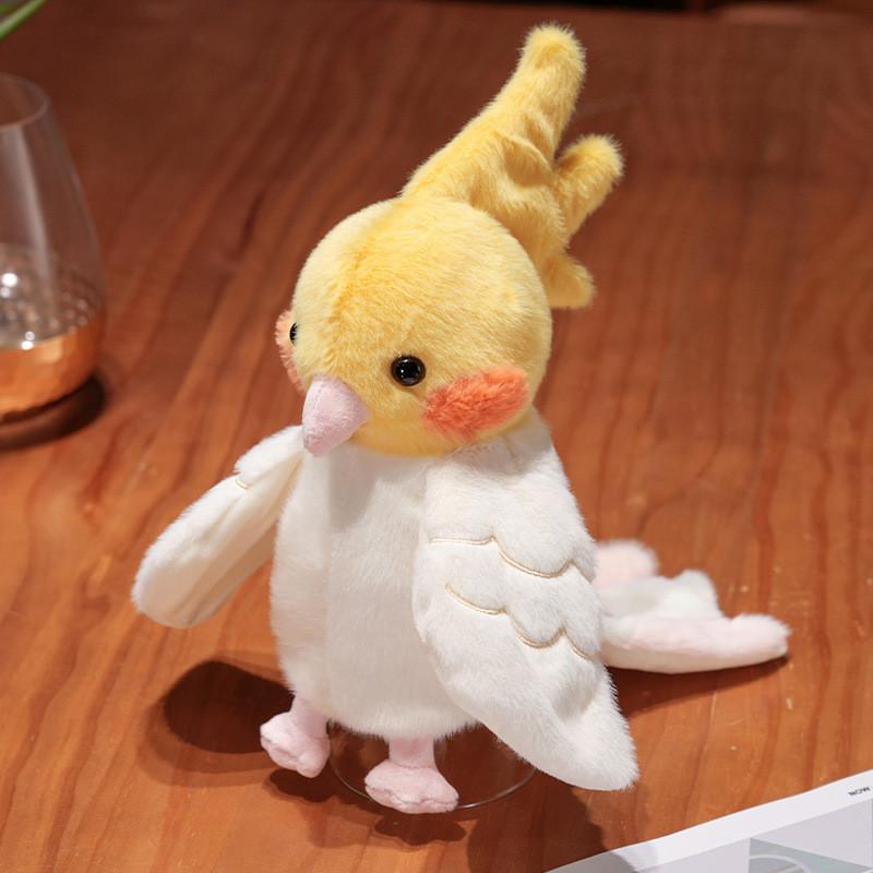 Cute Realistic Parrot Hand Puppet Plush Toy For Kids Interactive Gift Experience