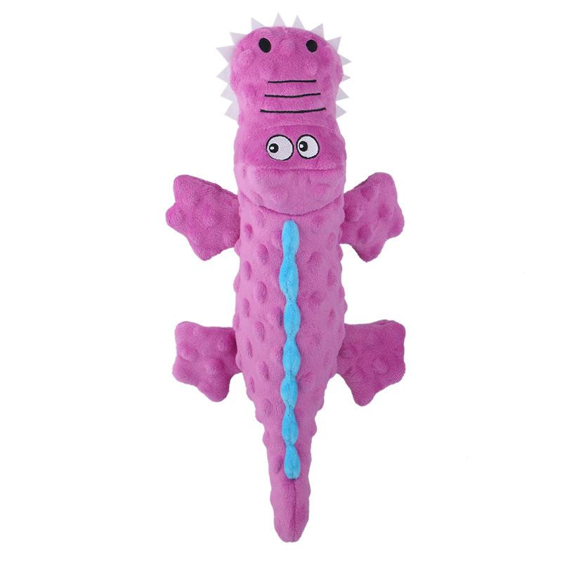 Pet Plush Toy Talking Crocodile, Teeth-grinding and Durable-biting Cute Cartoon Dog Toy, Pet Supplies