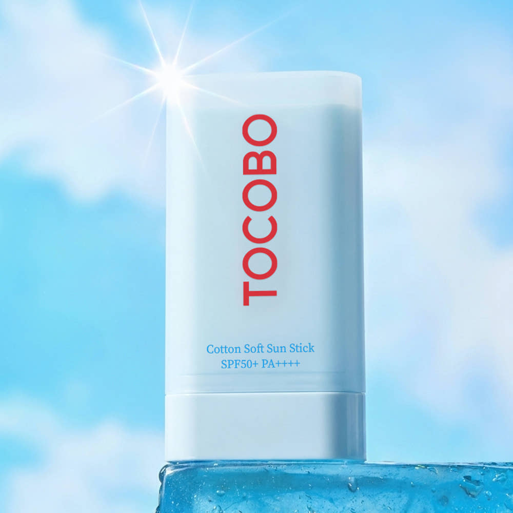 TOCOBO Cotton Soft Mild Sun Stick SPF50+ PA++++ 19g Gentle UV Protection