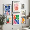 Матіс Плакат Коралове листя Квіти Абстрактна рослина Картина на полотні Nordic Room Wall Art Prints Picture For Hoom Decoration