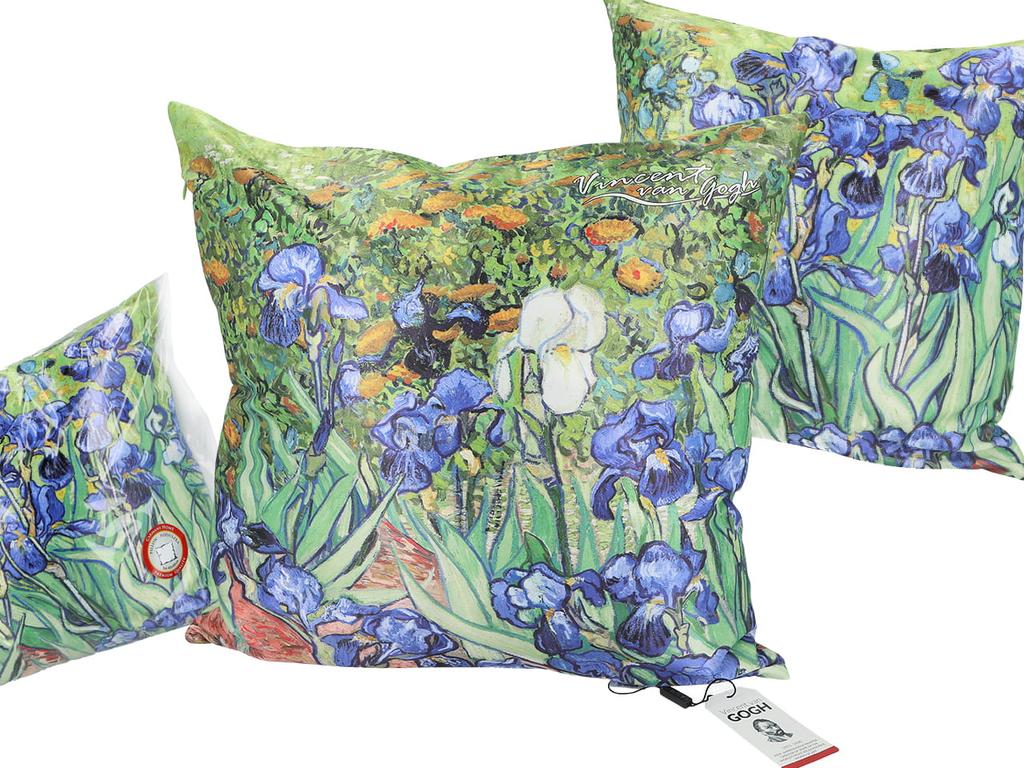 Pillow with Filling/zipper - V. Van Gogh, Irises (carmani)