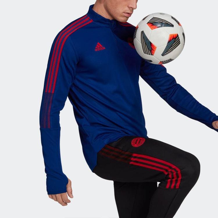 adidas Jackets Men's Blue Stand Collar Moderate Other HA2541