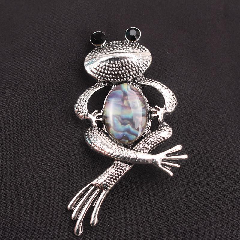 Frosch Brosche Anstecknadel Mode Tier Legierung Dekorativer Schmuck Für Frauen Männer