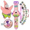 Kids Watch, Spiderman 24 Superhero Figures Projector Watch, Boys Glow In The Dark Toy Watch, Marvel Licensed Gift