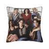 Friends Tv Show Pillowcase Double-Sided Printing Polyester Cushion Cover Gift Pillow Case Cover Home Square 40*40Cm