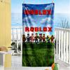 Roblox Beach Towel Quick-Dry Soft Microfiber Comfortable Lightweight Suitable for Sports, Travel, Swimming, Yoga, Bathroom, Beach, And Pool