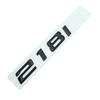 3D Black Chrome Car Letters For BMW 218i Series 2 228i F45 F44 Trunk Emblem Logo Badge Adhesive Lettering Stickers Accessories