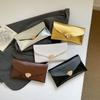 Multi Color Metallic Water Ripple Envelope Clutch Bag For Women Evening Party Purse With Gold Lock Decoration For Daily Use