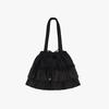 TIERED FRILL BAG_BLACK