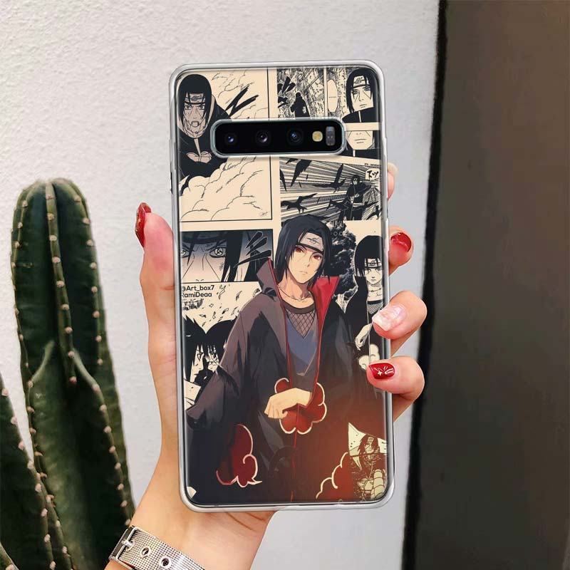 Naruto Uchiha Itachi For Samsung Galaxy S10 Plus S20 FE S21 S22 Ultra Phone Case S10E S8 S9 + S7 Edge J4 Housing Shell Coque