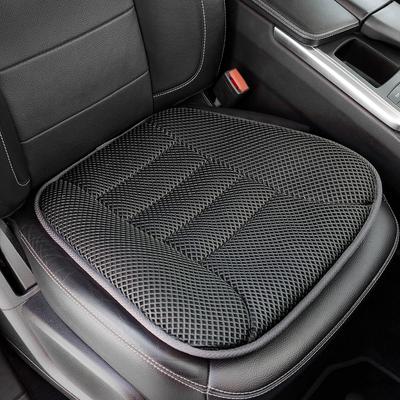 AEROiVi Car Seat Cushion For Driving, Breathable 3D Air Mesh, Non-Slip Bottom, Comfort Car Seat Protector, Car Seat Pad Also Works With Truck And