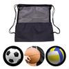 Basketbal Mesh Tas Trekkoord Rugzak Tote Oxford Stof Handtas Sportbal Drager