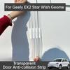 עבור Geely EX2 Star Wish Geome ידית קערת דלת רכב מדבקת הגנה מפני שריטות רצועת הגנה מפני התנגשות לדלת רכב סרט הגנה