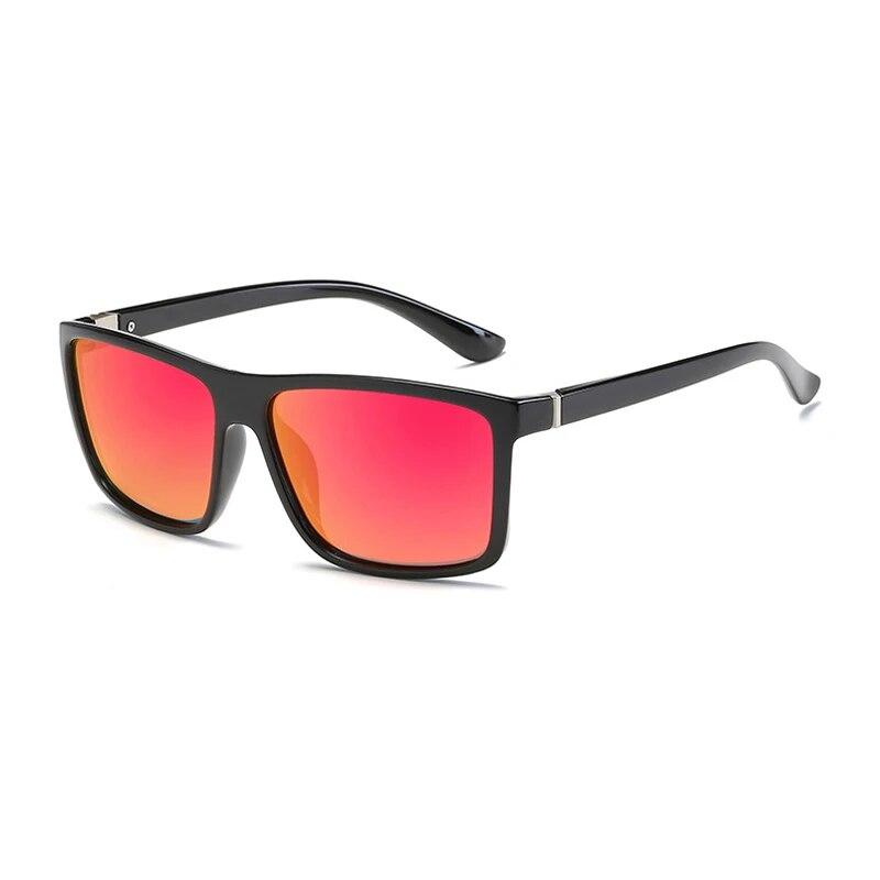 Luxuriöse quadratische Vintage-Sonnenbrille für Männer und Frauen, polarisierte Sonnenbrille, modisch, für Reisen, Autofahren, blendfreie Sonnenbrille, Herrenbrille, UV400
