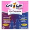 Pre-Pregnancy Couple Pack, Pre-Pregnancy 1 for Women & Pre-Pregnancy Health for Men, Pre-Pregnancy Softgels for Women, 30 Tablets