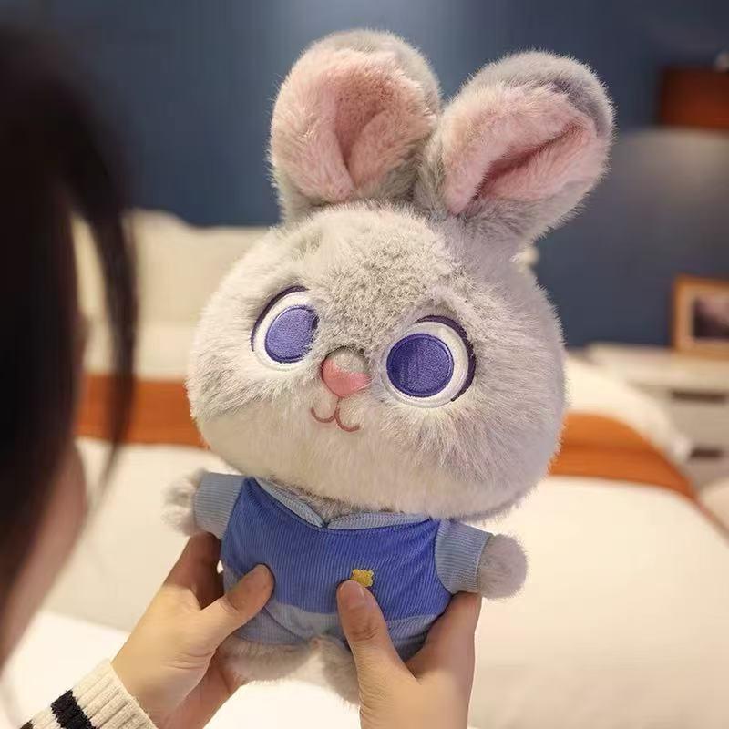 Zootopia Nick Wilde & Judy Hopps Figurine Plush Toys - Festival Gift for Boys & Girls