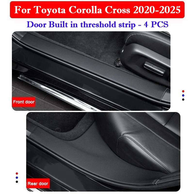 Για Toyota Corolla Cross 2020-2026 Λωρίδες Προστατευτικά Αυτοκόλλητα Μαρσπιέ Πόρτας Πορτμπαγκάζ Ανθεκτικά σε Γρατσουνιές Πατήματα Αυτοκόλλητα Pad
