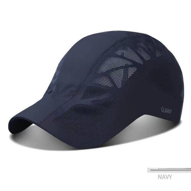 Nová síťovaná prodyšná baretová čepice Nastavitelné léto Muži a ženy Outdoorové sporty Golfové čepice Sluneční clona pro řidiče Plochá čepice Taxi Driver Newsboy Čepice