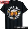 Maglietta Divertente da Festa per Bere Birra Beer Me È il Mio Compleanno T-Shirt per Uomo Top Estetica Retro Elegante Gothic Graphic Tee