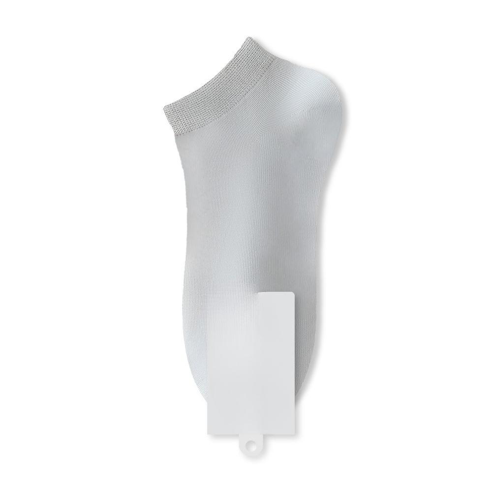Men's Spring and Summer Cotton Boneless 7A Antibacterial Deodorant Sweat Absorption Breathable Heel Socks