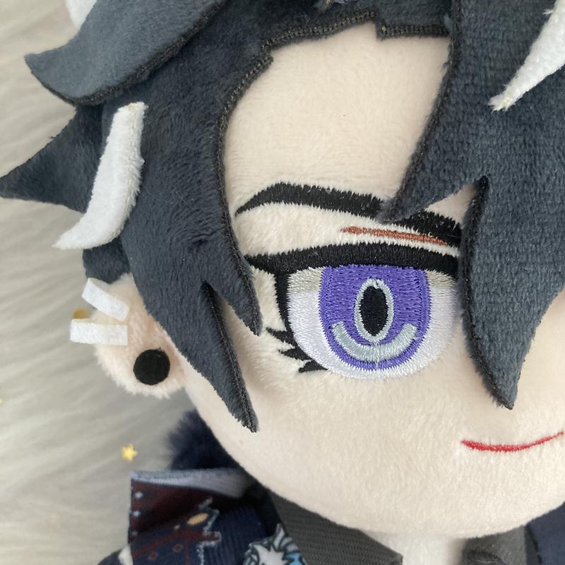 20cm Genshin Impact Wriothesley Plush Doll Cute Soft Stuffed Toy Pillow Christmas Halloween Gift