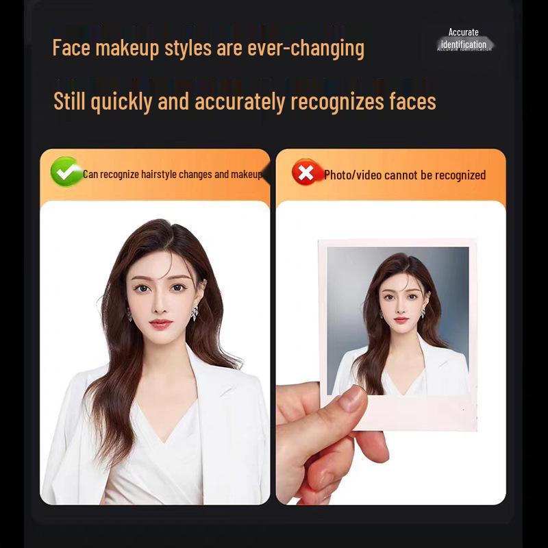 Smart Facial Recognition & Fingerprint Door Lock with Palm Vein and Electronic Password for Anti-Theft Security