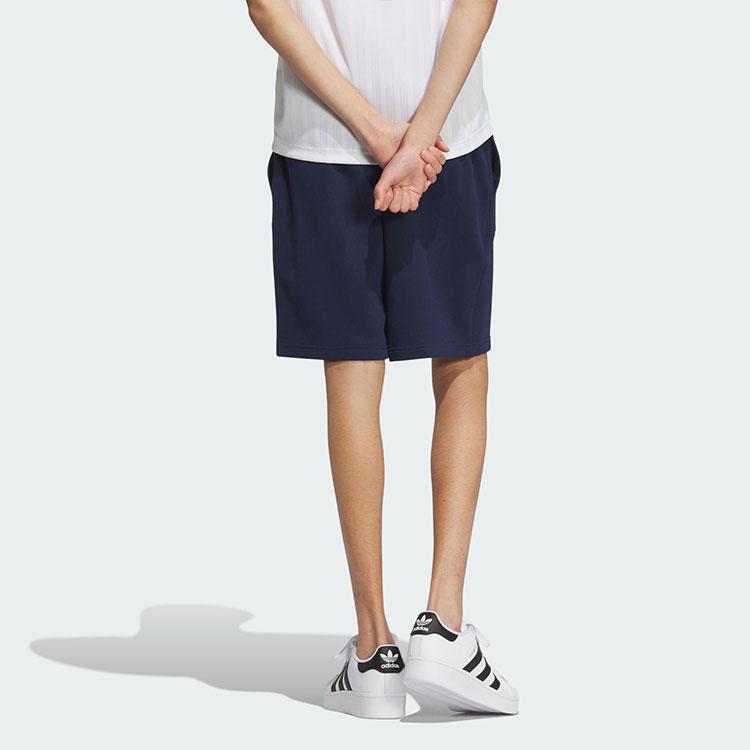 adidas Originals VRCT SW SHORT Letter Print Casual Shorts Men's Dark Indigo JI7477