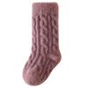 Winter Thickened Newborn Baby Warm Socks Baby Foot Warmer Infant Kids Solid Color Floor Socks Children's Sleeping Sock