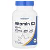 Vitamin K2 MK-4, 100 Mcg, 240 Capsules