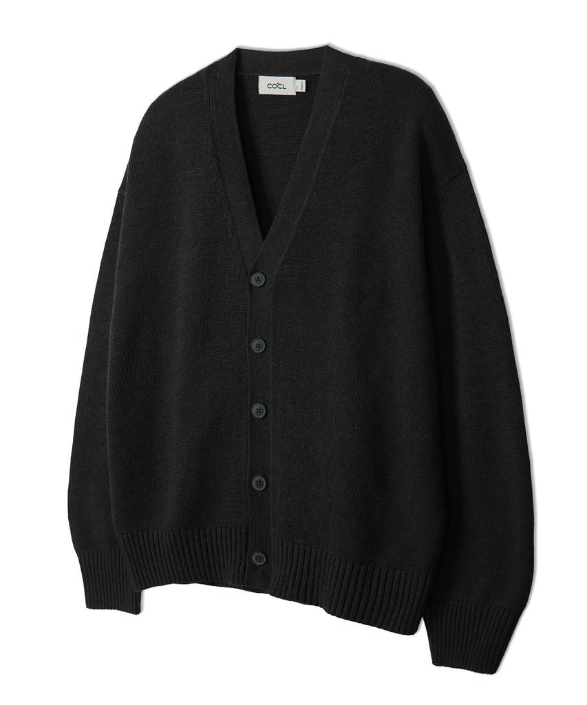 Costume O’Clock [Renewal Ver.] Soft Basic V-Neck Cardigan Light Gray Cooscd001Lgray