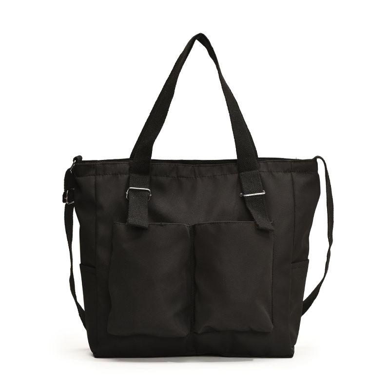 Fashionable Women's Oxford Cloth Crossbody Bag 2024 Summer Style Large Capacity Student Tote