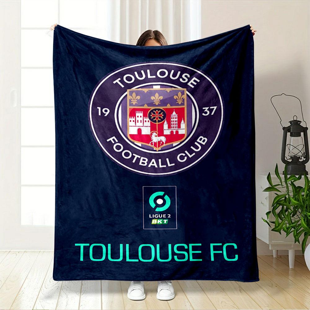 Toulouse FC Official Logo Blanket for all seasons blanket lunch break throw gift