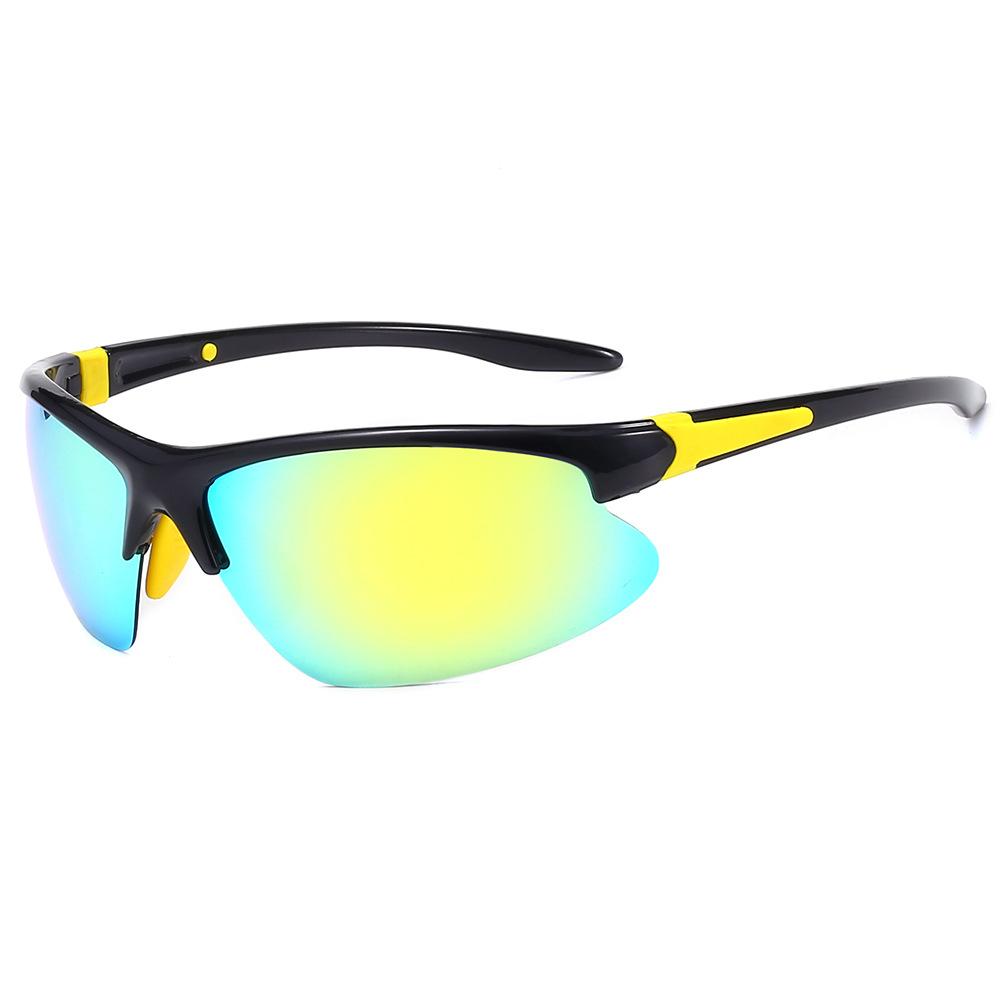 New Cycling Glasses 9038 Men Sports Sunglasses Windproof UV Protection Lightweight for Outdoor Riding