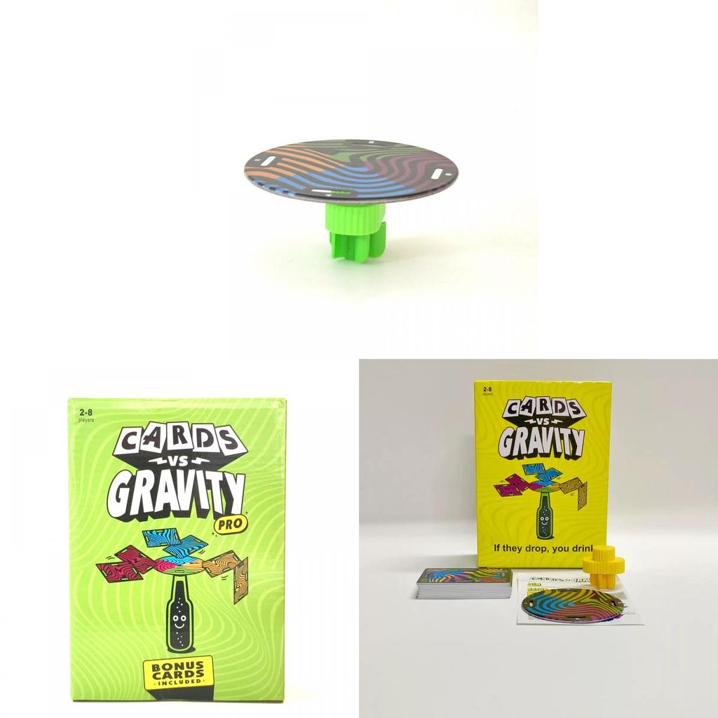 Karten gegen Schwerkraft Kartenspiel mit Knobelaufgaben für Kinder und Erwachsene