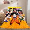1 pièce Couverture en Flanelle avec Impression Son Goku, Haute qualité Toutes Saisons, Décoration de Maison, Chaleur et Confort, Parfait pour les Cadeaux de Noël
