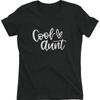 Cool Aunt Short Sleeve Cotton Shirt Cool Auntie Shirt Gift Shirt for Women Gift