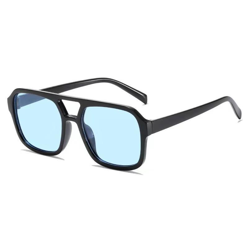 Vintage Square Sunglasses Women Designer Brand UV400 Protection Fashion Mirror Lens Shades Outdoor