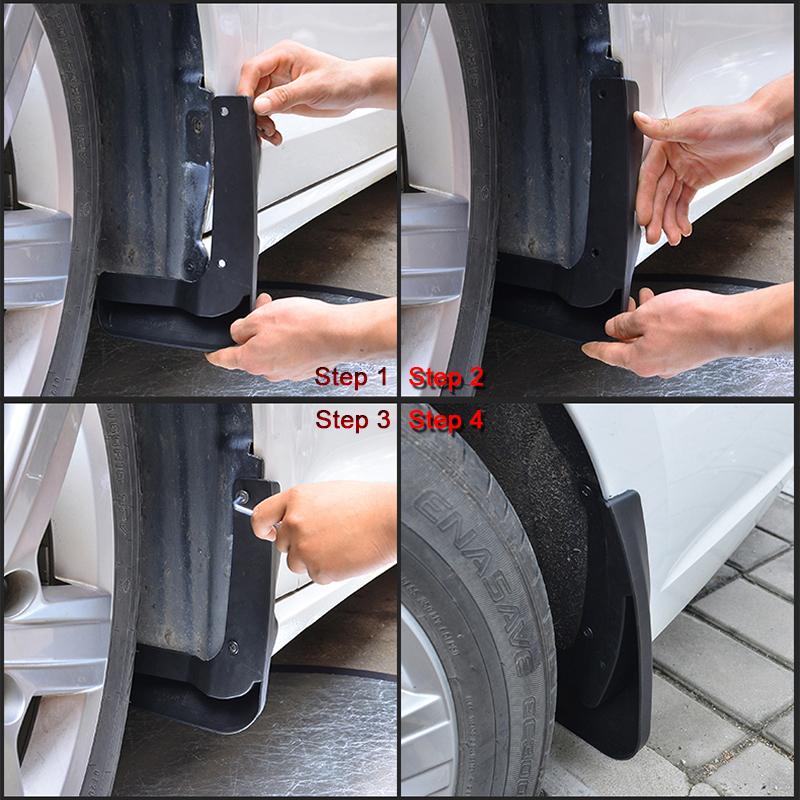 Auto-Styling für LDV D90 MAXUS TERRAIN 2024 2025 2026 Auto-Schmutzfänger, Spritzschutz, Kotflügel, Schmutzfänger, Kotflügel vorne und hinten, Zubehör