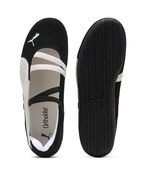 Puma Speedcat Balett Bőr - Fekete:Fehér 401287-06