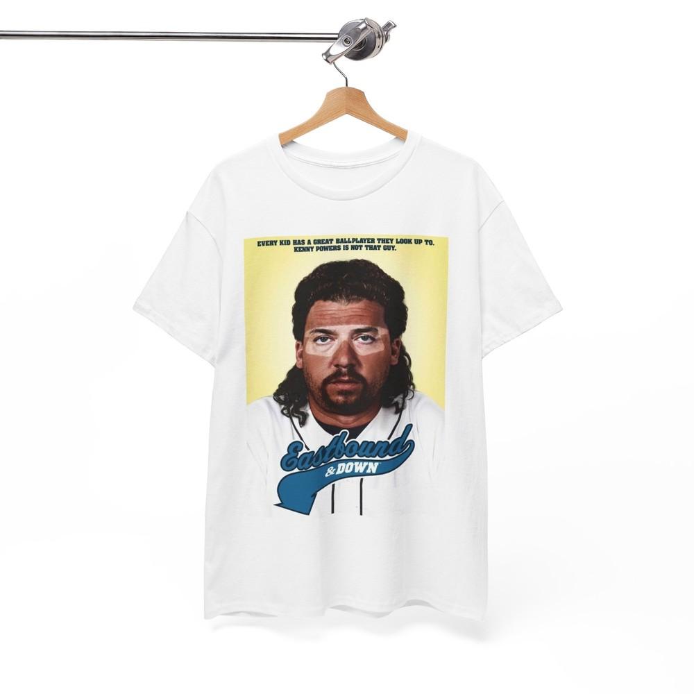 T-shirt Kenny Powers East Bound And Down Série Comique Unisexe Coton Lourd T-shirt Unisexe