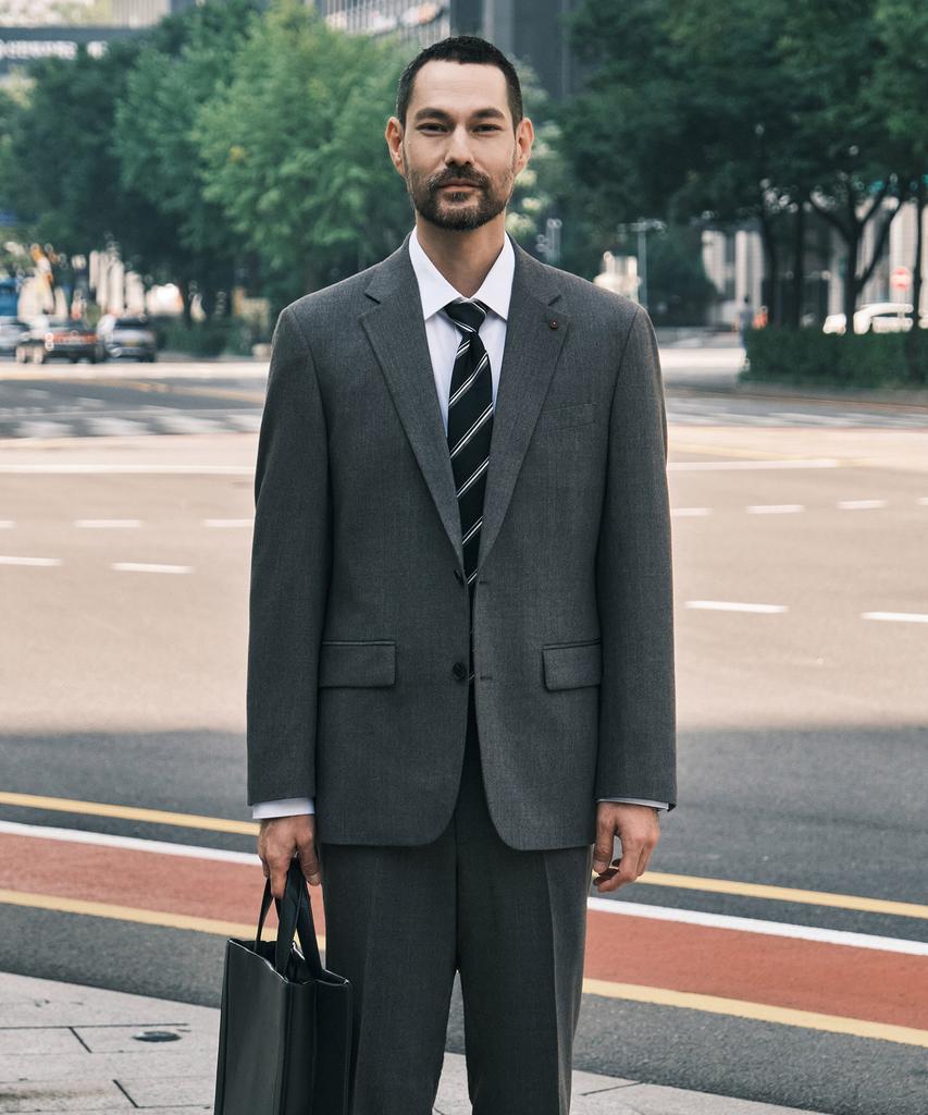 STCO Portugal Paulo Fine Texture Suit Set_Beige (Comfort Fit)_Ssjwd92Set (A Type)