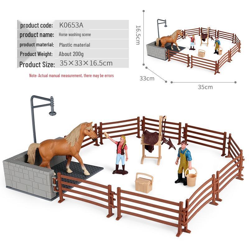 Creative Simulation Fence Set for Farm, Ranch, Zoo, or Sandbox Decorations