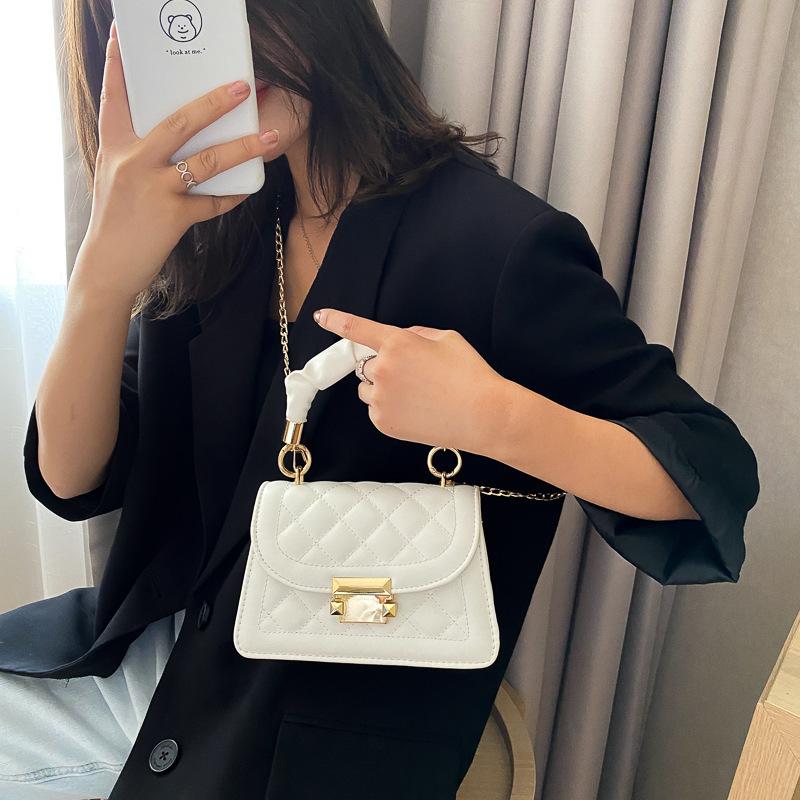 Women'S Bags Popular Women'S Bags Classic Portable Small Square Bag Chain Messenger Bag