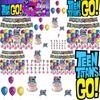Buntes Teen Titans Go Party Deko Set Sichere Umweltfreundliche Materialien Hochwertiges Papier 32 Stück