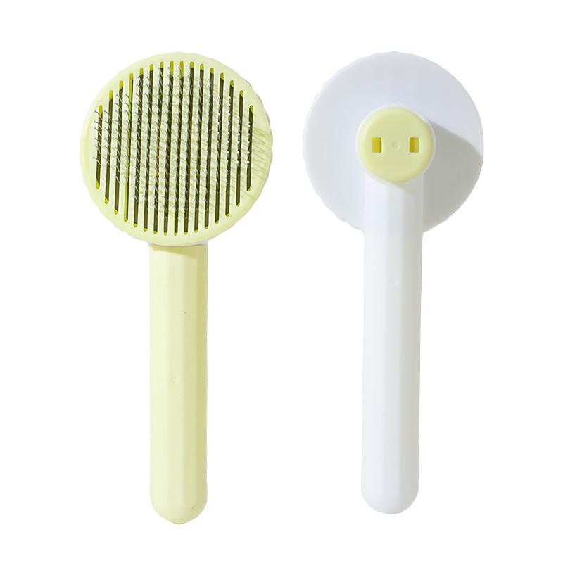 Comb Pig Nose Round Cat Comb Pet Self-cleaning Comb Cat Supplies Cat Hair Removal Comb Pet Supplies