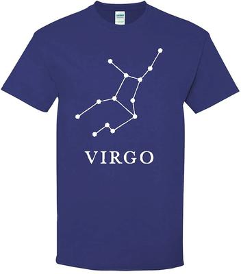 Virgo Constellation - Star Sign Astrology Zodiac Astronomy Birthday T Shirt