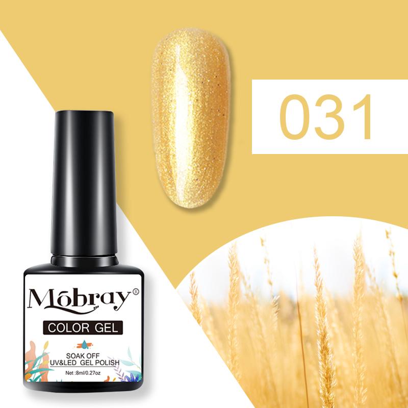 Mobray 80 barev gelový lak na nehty 8ml semipermanentní gelový lak nasáklý UV gel na nehty