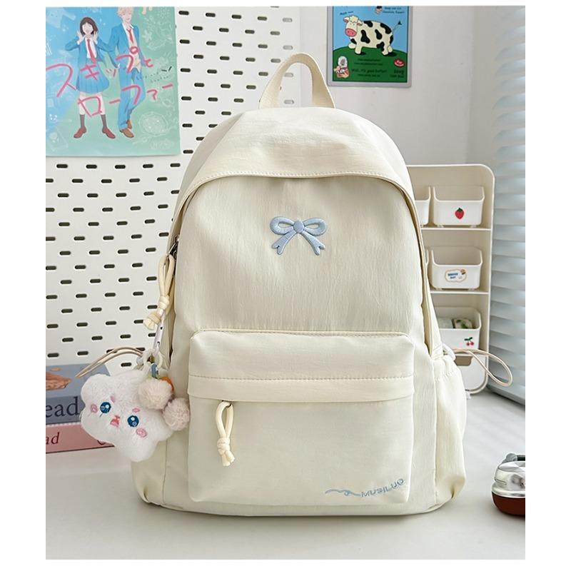 New high-value Japanese ins fresh and sweet candy-colored backpack, lightweight and large-capacity backpack for junior high school students