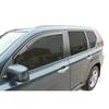 Air Deflectors - J&J AUTOMOTIVE - Nissan X-Trail - Smoked - Reinforced Acrylic - Easy Installation